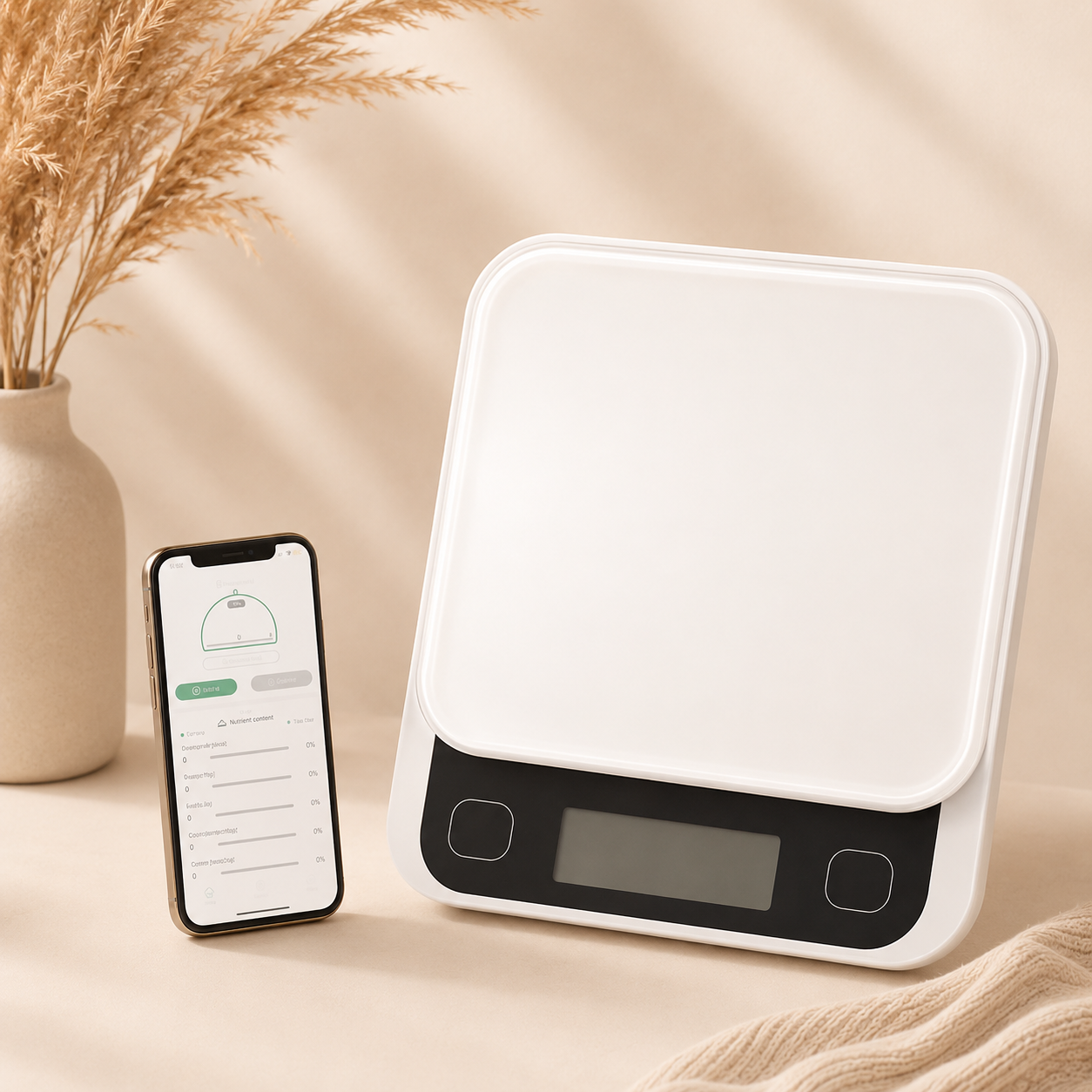 Real Plate Smart Scale — Bluetooth Nutrition & Calorie Tracker