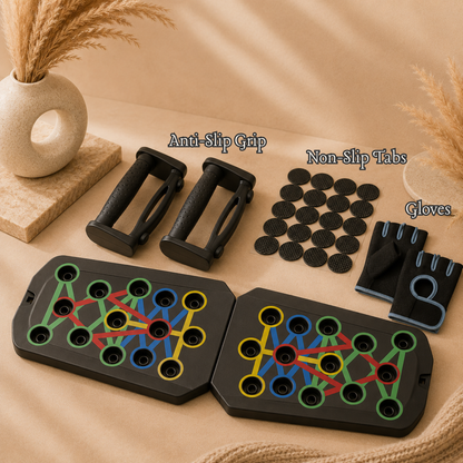 Real Plate Push-Up Board — Full Body Home Gym in One Tool