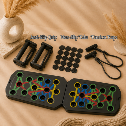 Real Plate Push-Up Board — Full Body Home Gym in One Tool