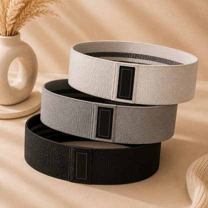Real Plate Booty Bands — Glute & Thigh Resistance Training Set
