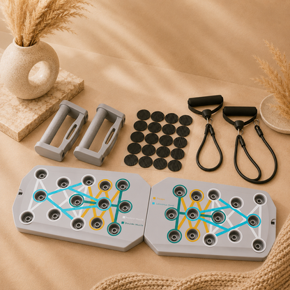 Real Plate Push-Up Board — Full Body Home Gym in One Tool