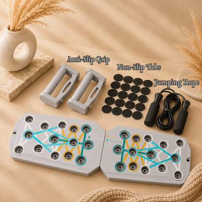 Real Plate Push-Up Board — Full Body Home Gym in One Tool