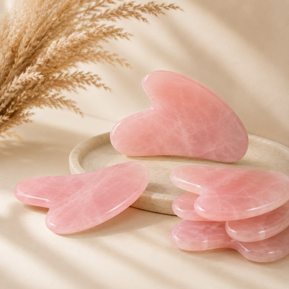 Real Plate Gua Sha — Face & Body Wellness Tool