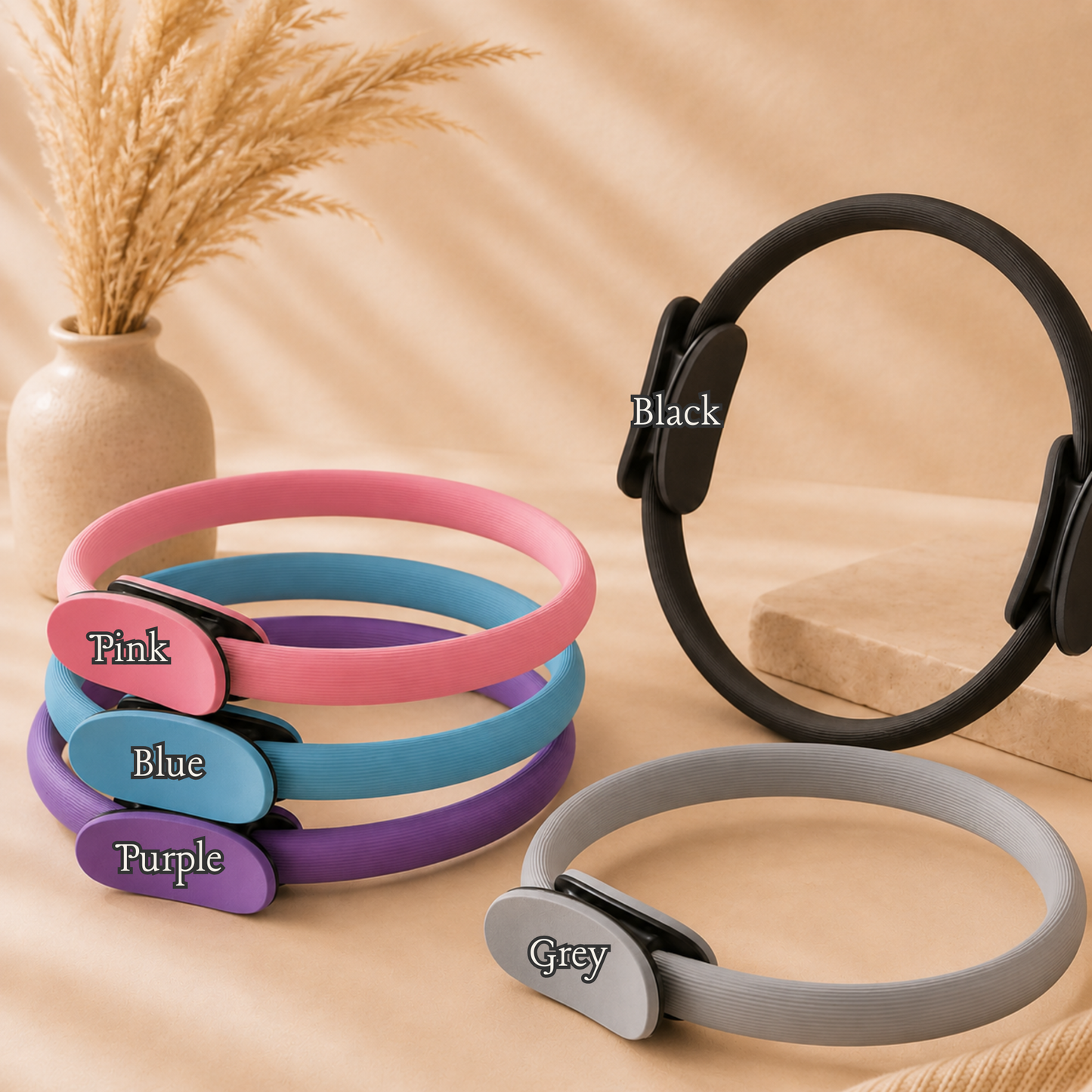 Real Plate Pilates Ring — Tone & Strengthen at Home