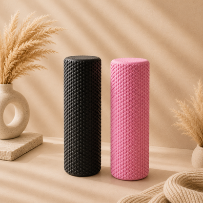 Real Plate Foam Roller — Deep Muscle Recovery & Tension Relief